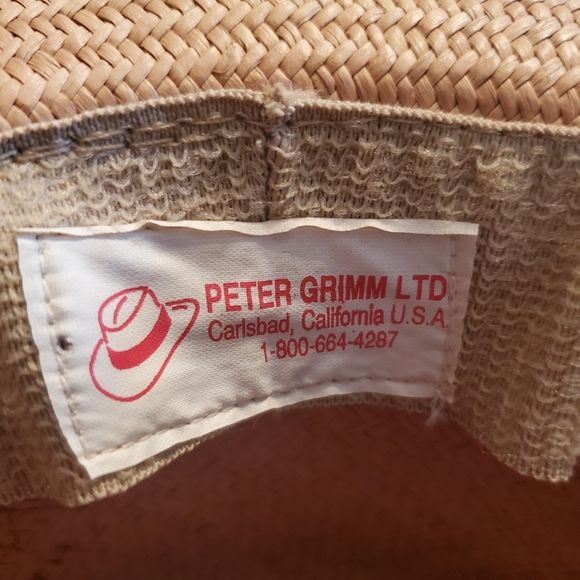 Peter Grimm Panama Women's Straw Beach Hat - Picture 8 of 16
